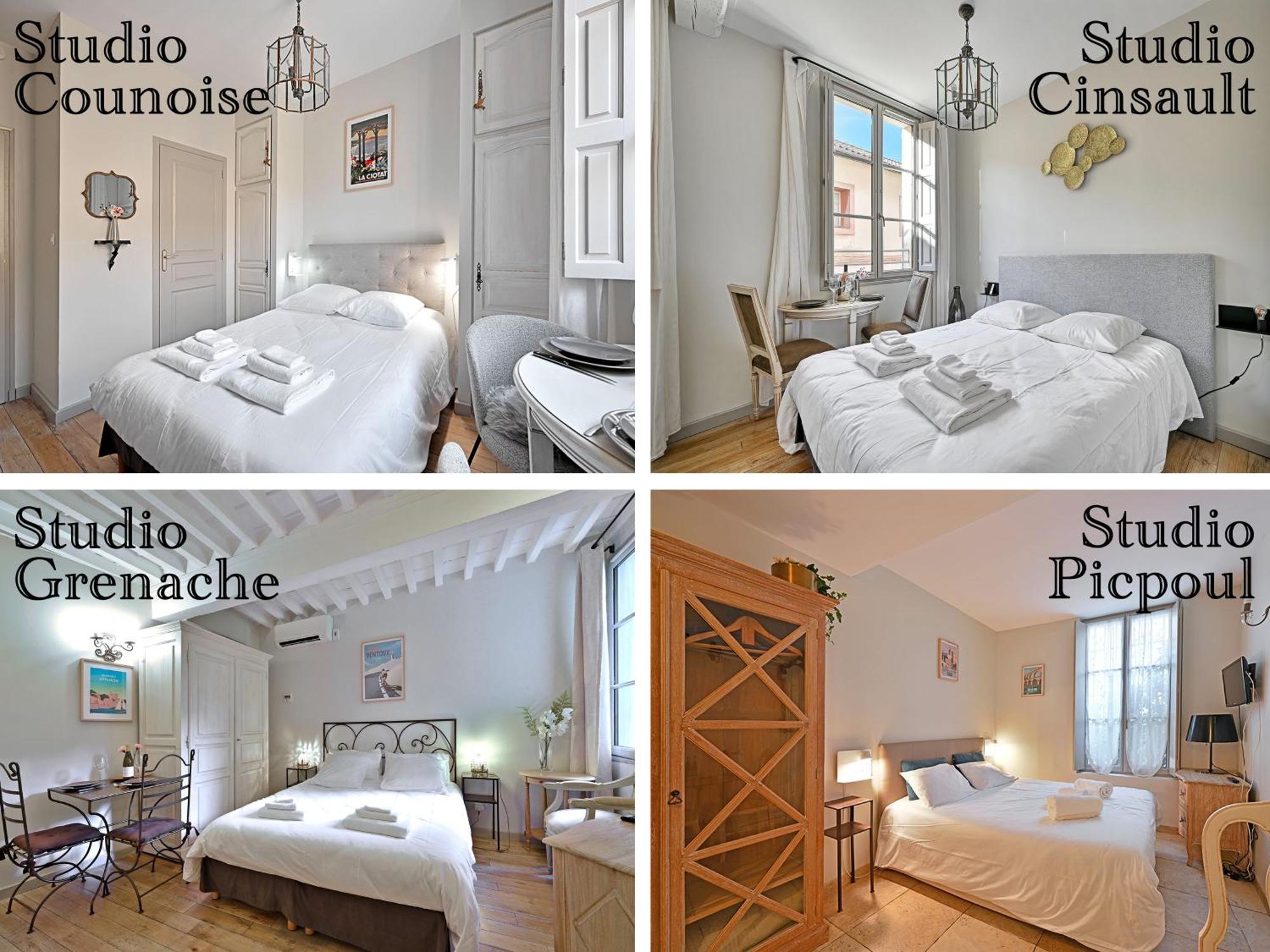 Au Coeur Des Papes, Dans Batisse De Charme Studios & Appartements En Coeur De Ville Avignon Extérieur photo